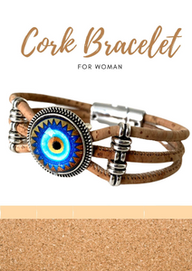 Cork Bracelet for Women